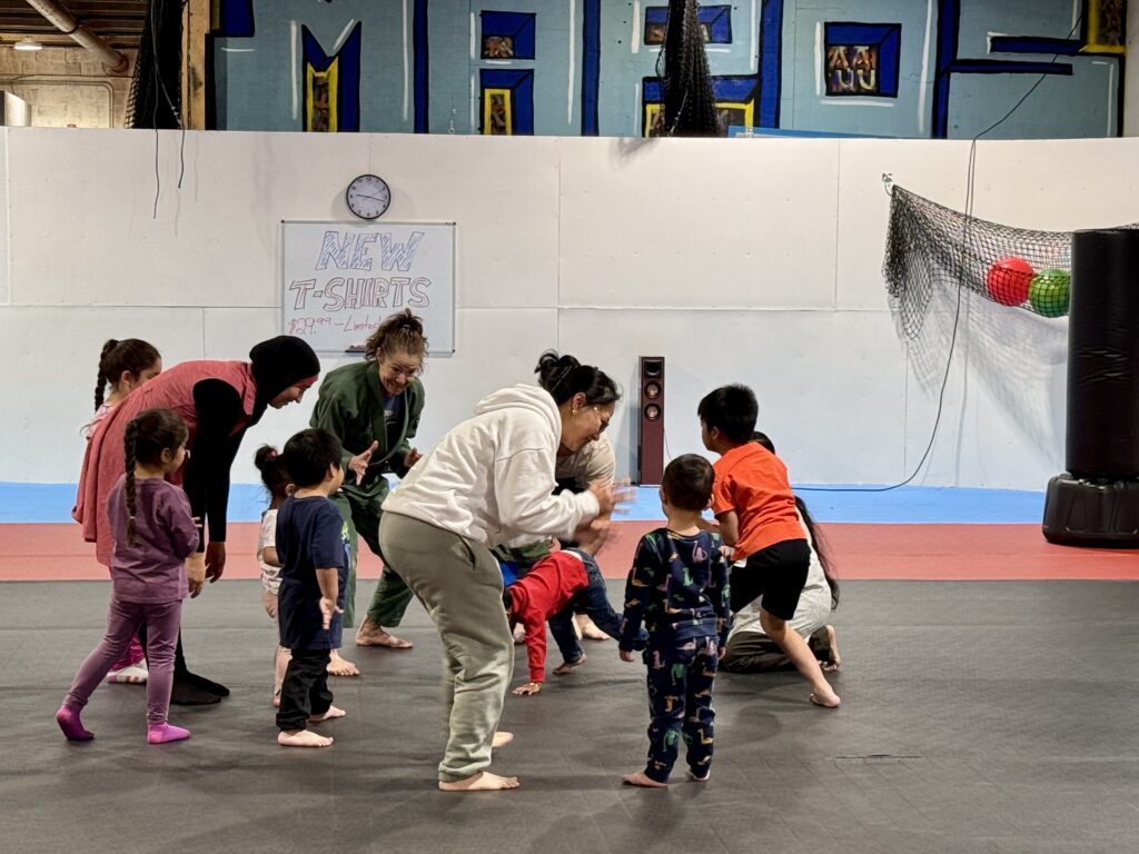 Micro Monkeys Parent & Kids Jiu Jitsu class