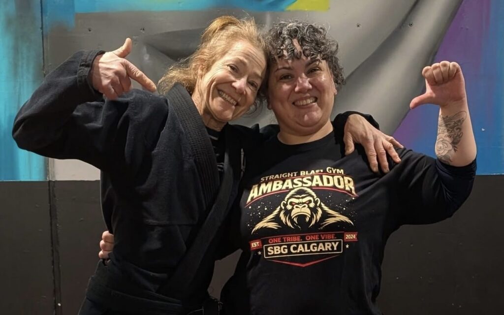 Jacquie Flores lost 25 lbs training BJJ at Straight Blast Gym Calgary with Coach Becca